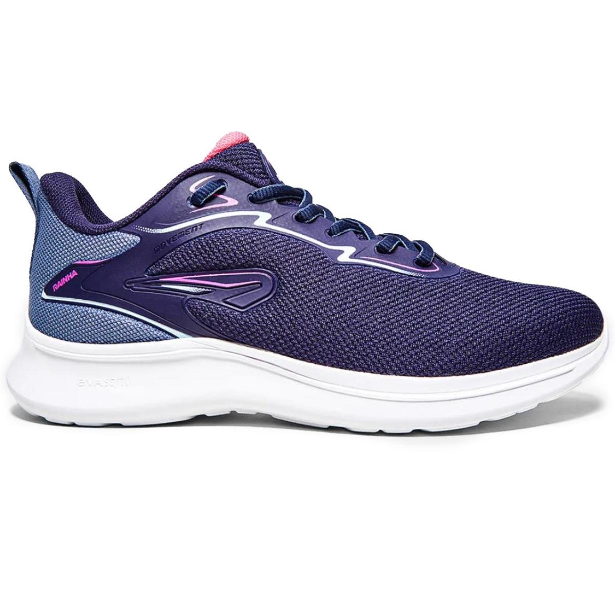 Tênis Rainha Fire II Feminino - Marinho e Rosa Marinho/Rosa 1