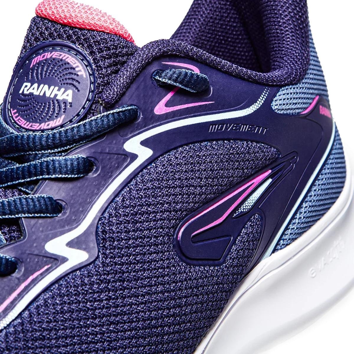 Tênis Rainha Fire II Feminino - Marinho e Rosa Marinho/Rosa 7