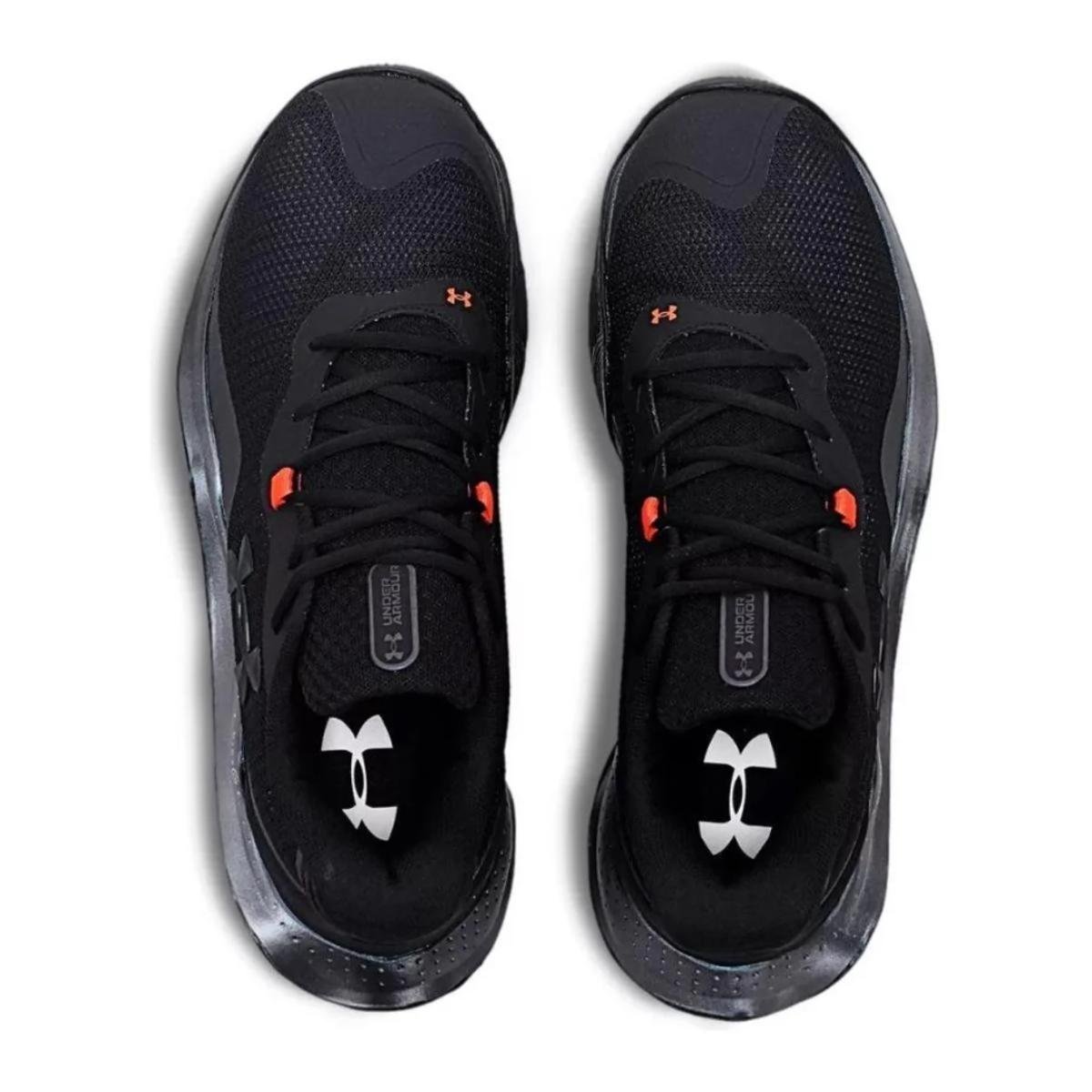 Tênis Under Armour Buzzer 2 Masculino - Preto Preto 3