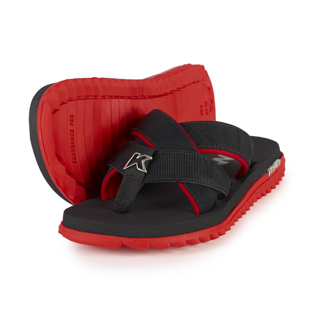 Chinelo Kenner Kivah Spider Masculino - Preto e Vermelho Preto/Vermelho 1