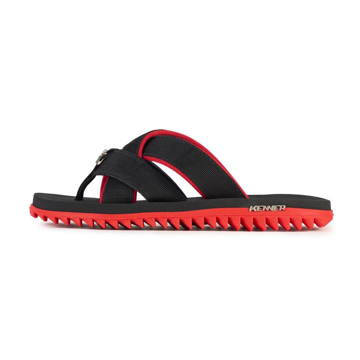 Chinelo Kenner Kivah Spider Masculino - Preto e Vermelho Preto/Vermelho 3