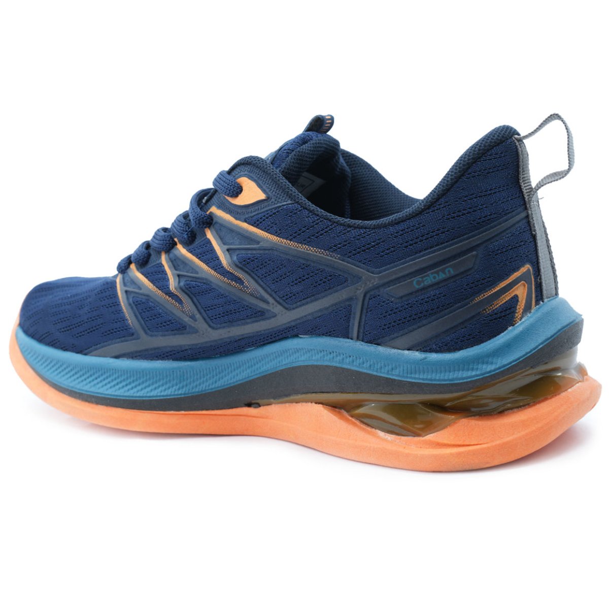 Tênis Caban Flow Gel Masculino - Marinho e Laranja Marinho/Laranja 4