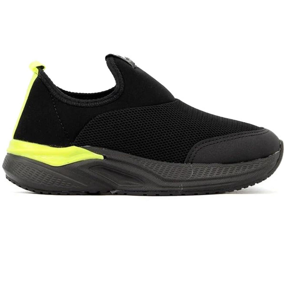 Tênis Infantil Molekinho Sport Refresh - Preto e Verde Preto/Verde 2