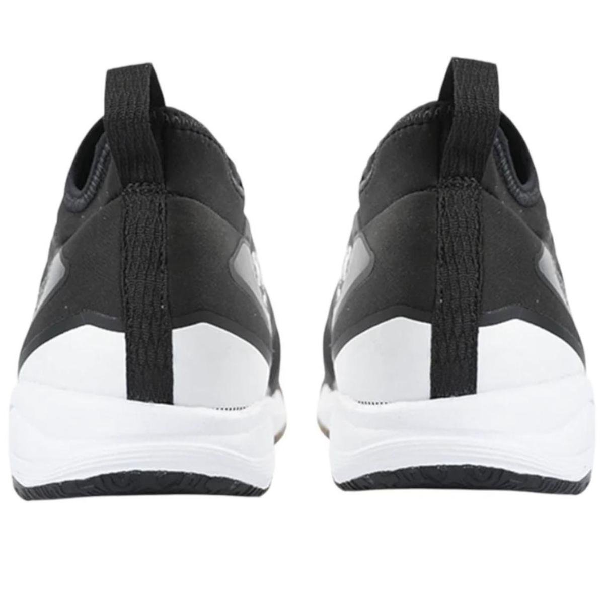 Chuteira Futsal Penalty Max 500 Locker - Preto e Branco Preto/Branco 4