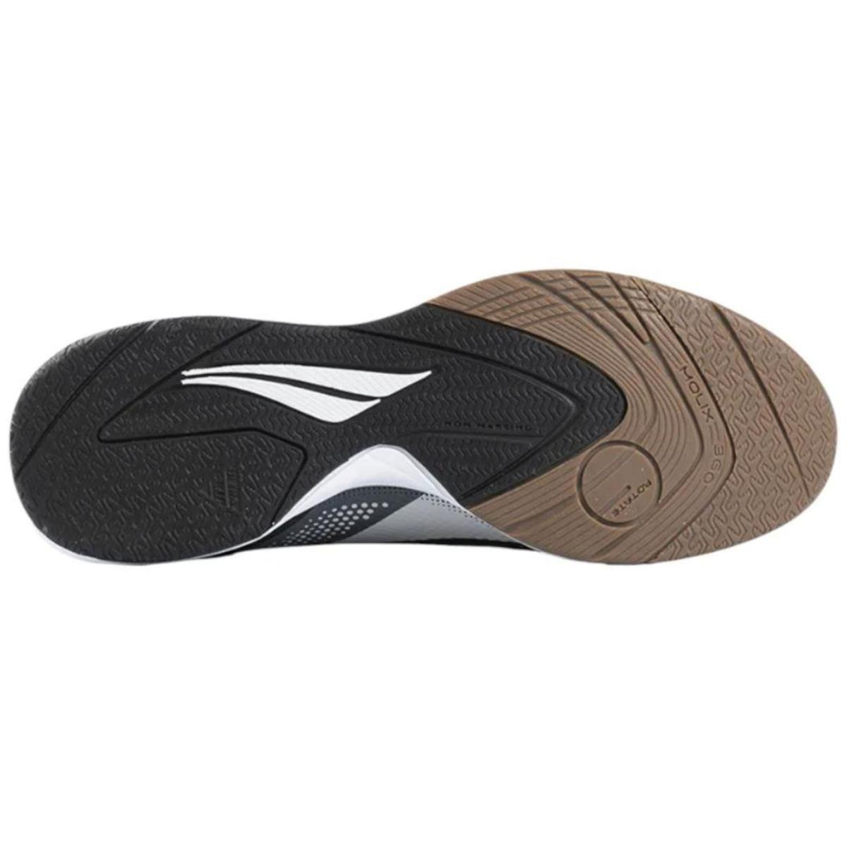 Chuteira Futsal Penalty Max 500 Locker - Preto e Branco Preto/Branco 5