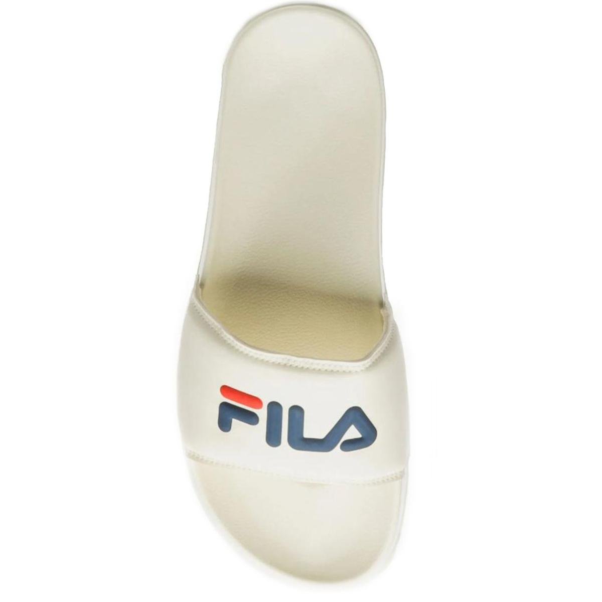 Chinelo Slide Fila Drifter Basic Masculino - Creme Creme 3