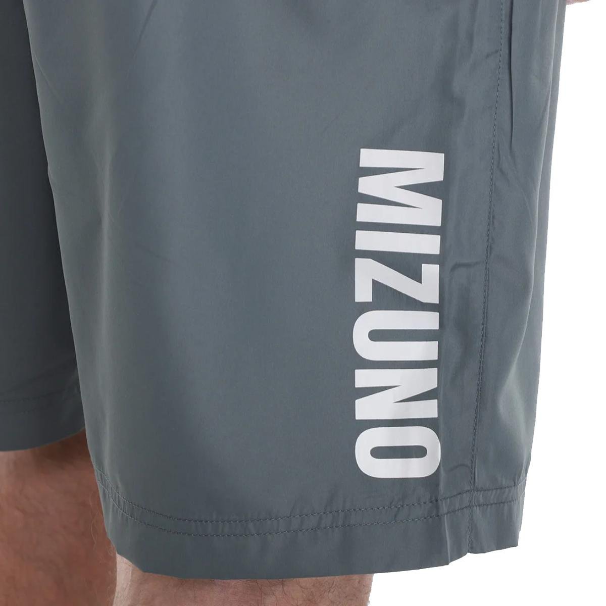 Bermuda Mizuno Big Logo Masculina - Cinza Claro Cinza Claro 4