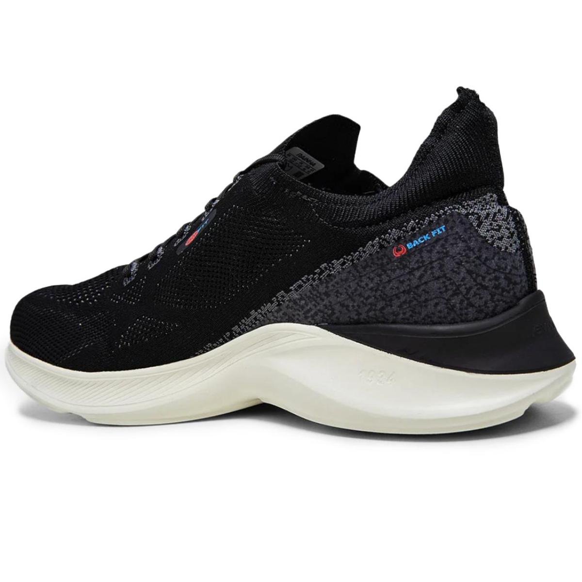 Tênis Rainha Road II Masculino - Preto e Vermelho Preto/Vermelho 4
