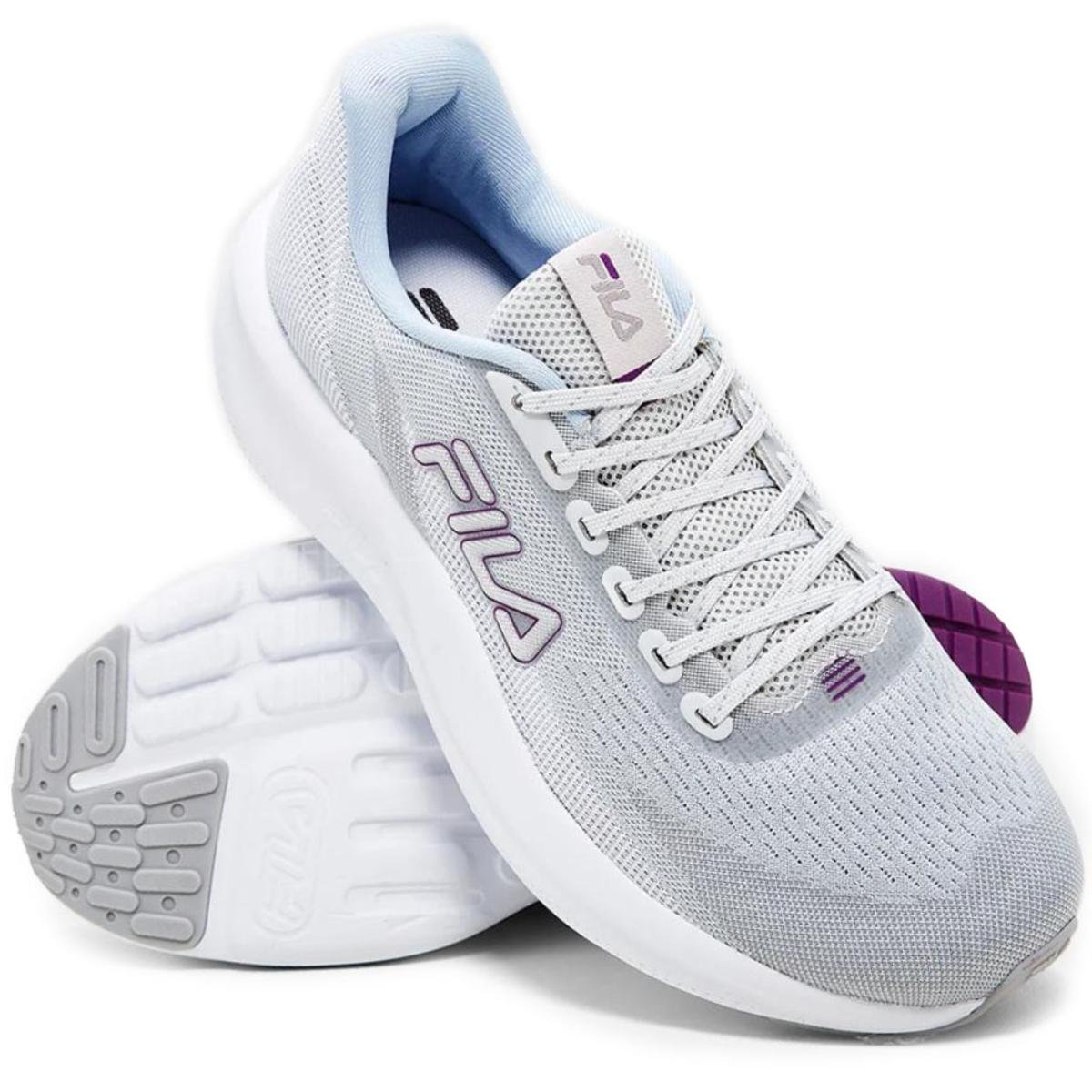 Tênis Fila Device Feminino - Cinza e Azul Cinza 1