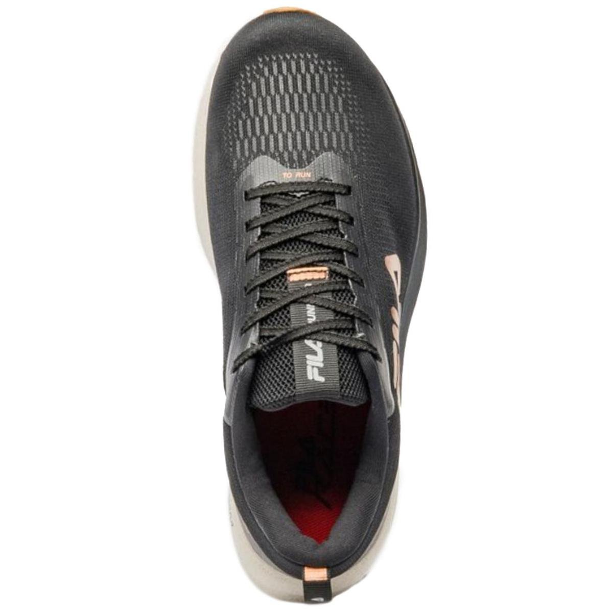 Tênis Fila Racer Fastpace Feminino - Preto e Cobre Preto 3