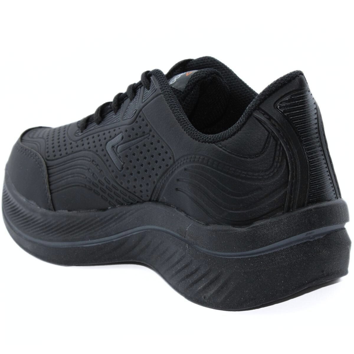 Tênis Box 200 Esportivo BX2504 Unissex - Preto Preto 4