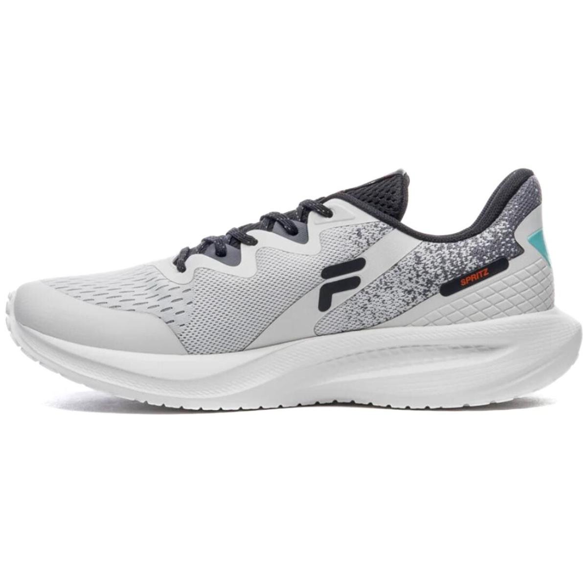 Tênis Fila Spritz Masculino - Branco e Preto Branco 4