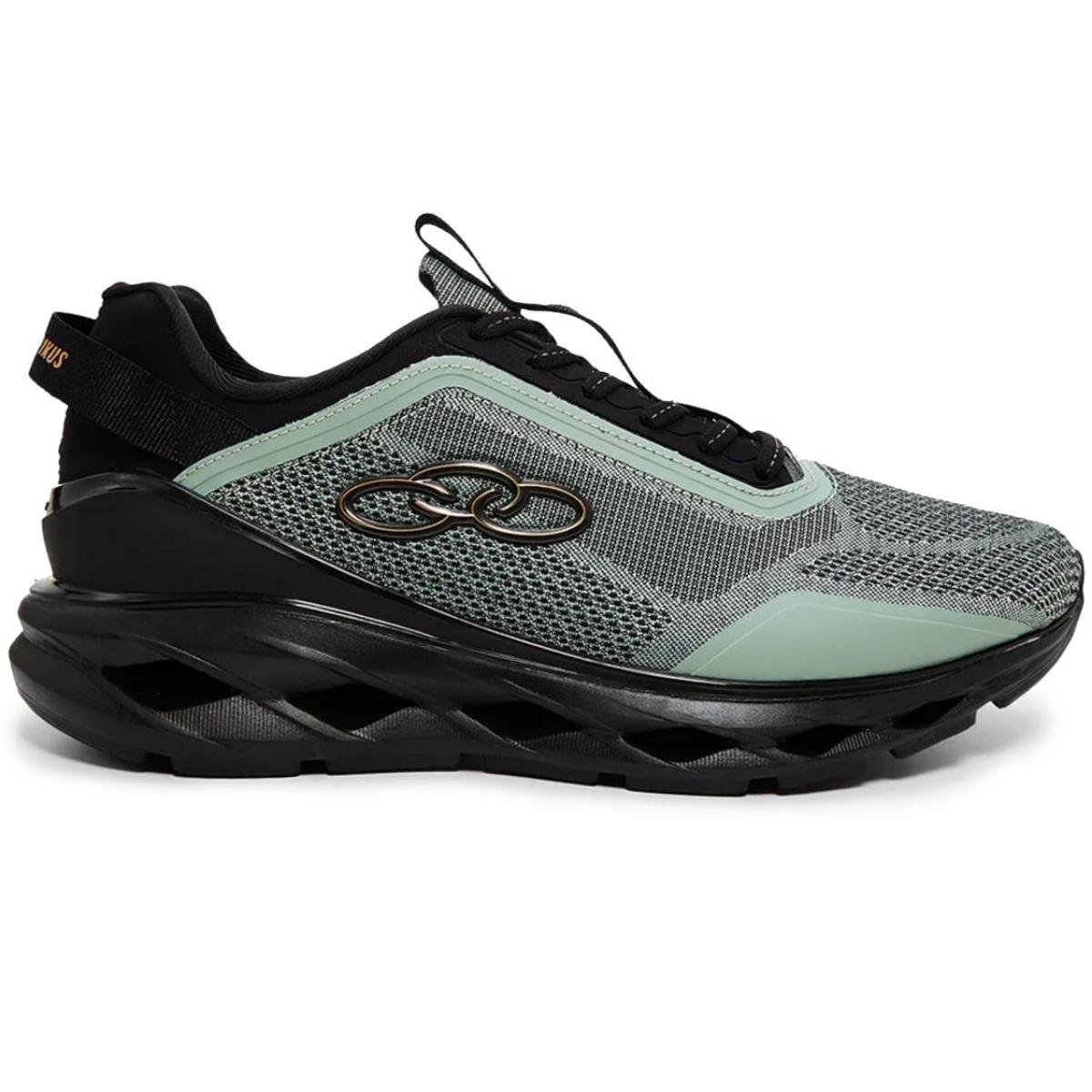 Tênis Olympikus Beats Masculino - Verde e Preto Verde/Preto 3
