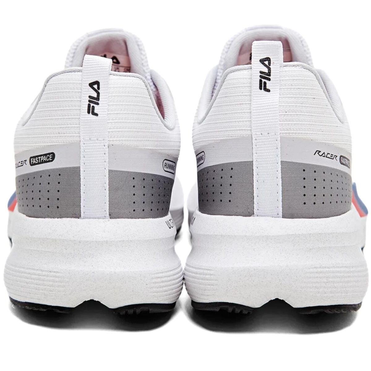 Tênis Fila Racer Fastpace Masculino - Branco e Vermelho Branco/Vermelho 5