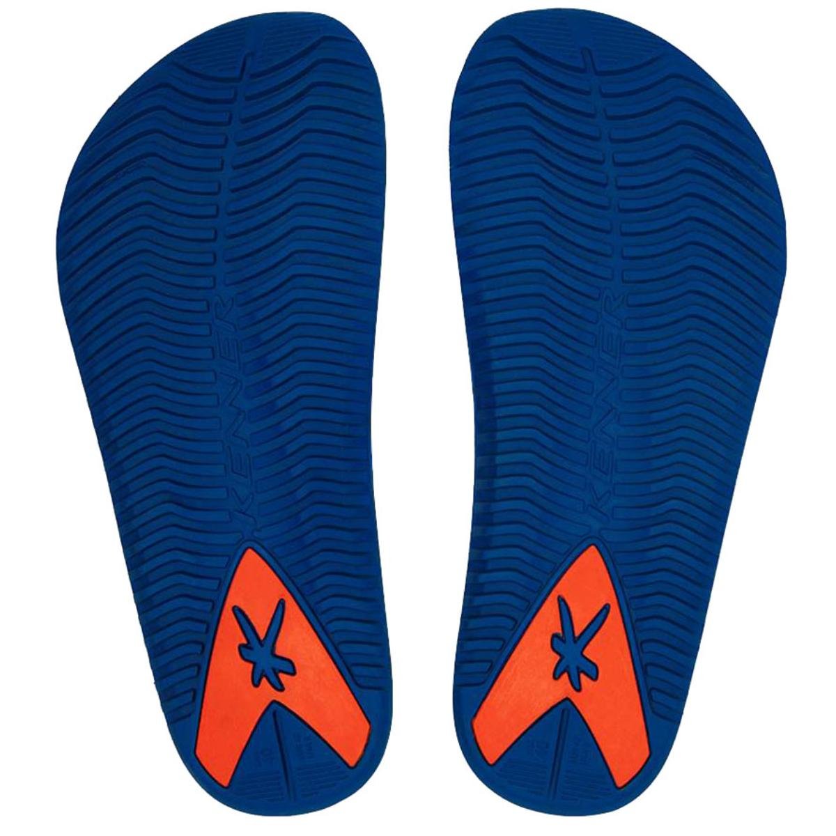 Chinelo Kenner Kick S Up Masculino - Preto e Azul Escuro Azul 5