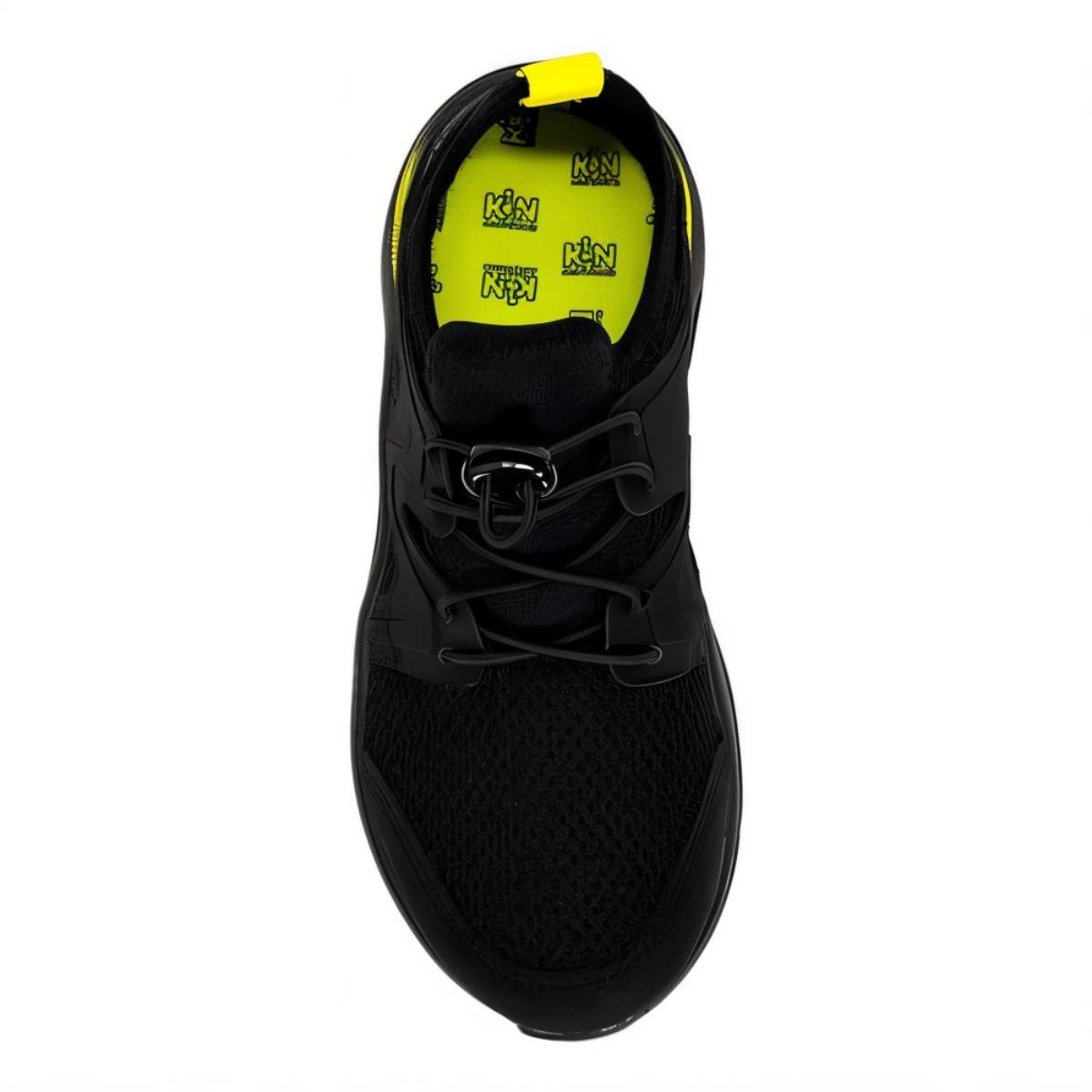 Tênis Infantil Klin New Sport Menino - Preto e Amarelo Preto 3