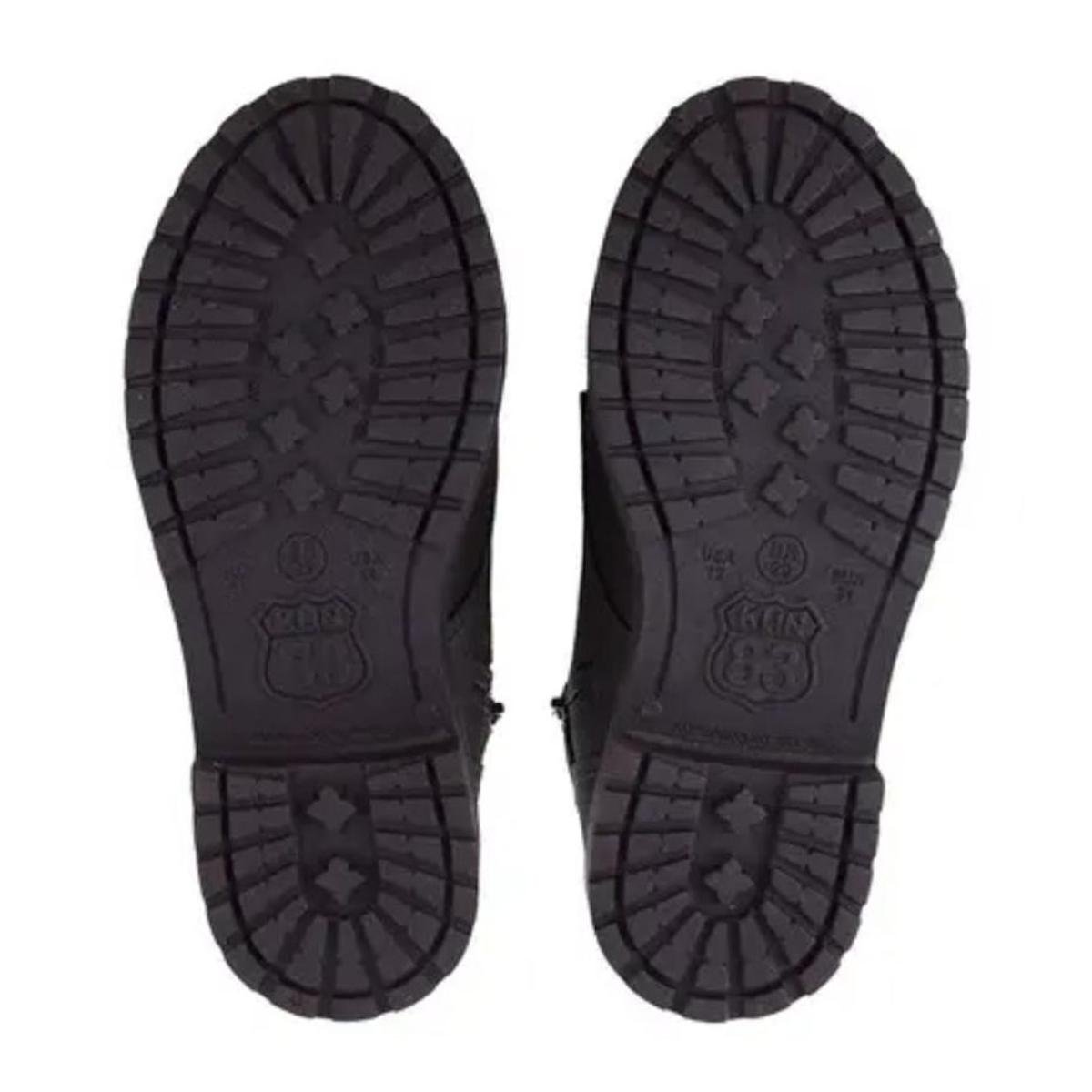Bota Infantil Klin Rock Menino - Preto e Marrom Marrom 5
