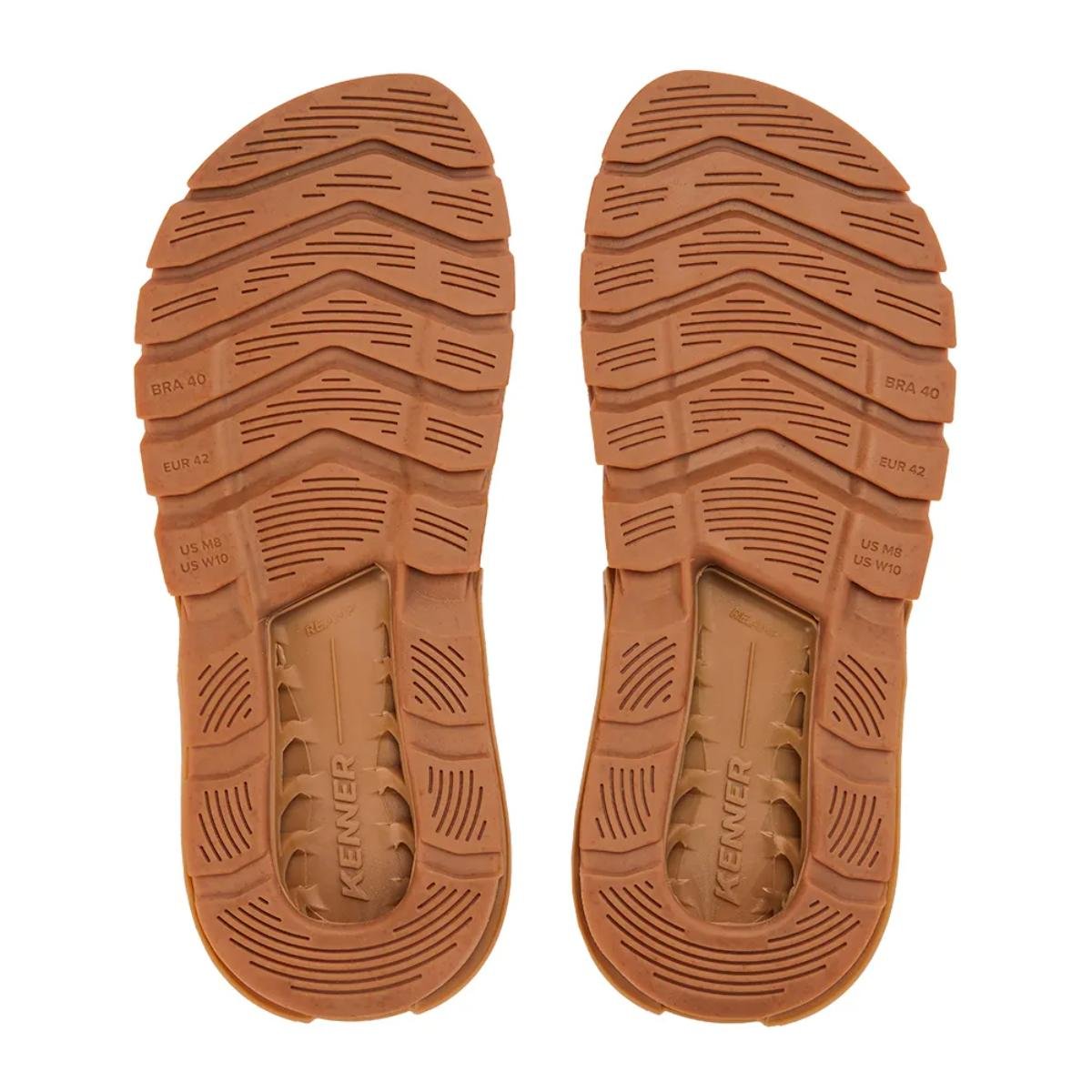 Chinelo Kenner Rakka Anitta Feminino - Marrom Marrom/Verde 5