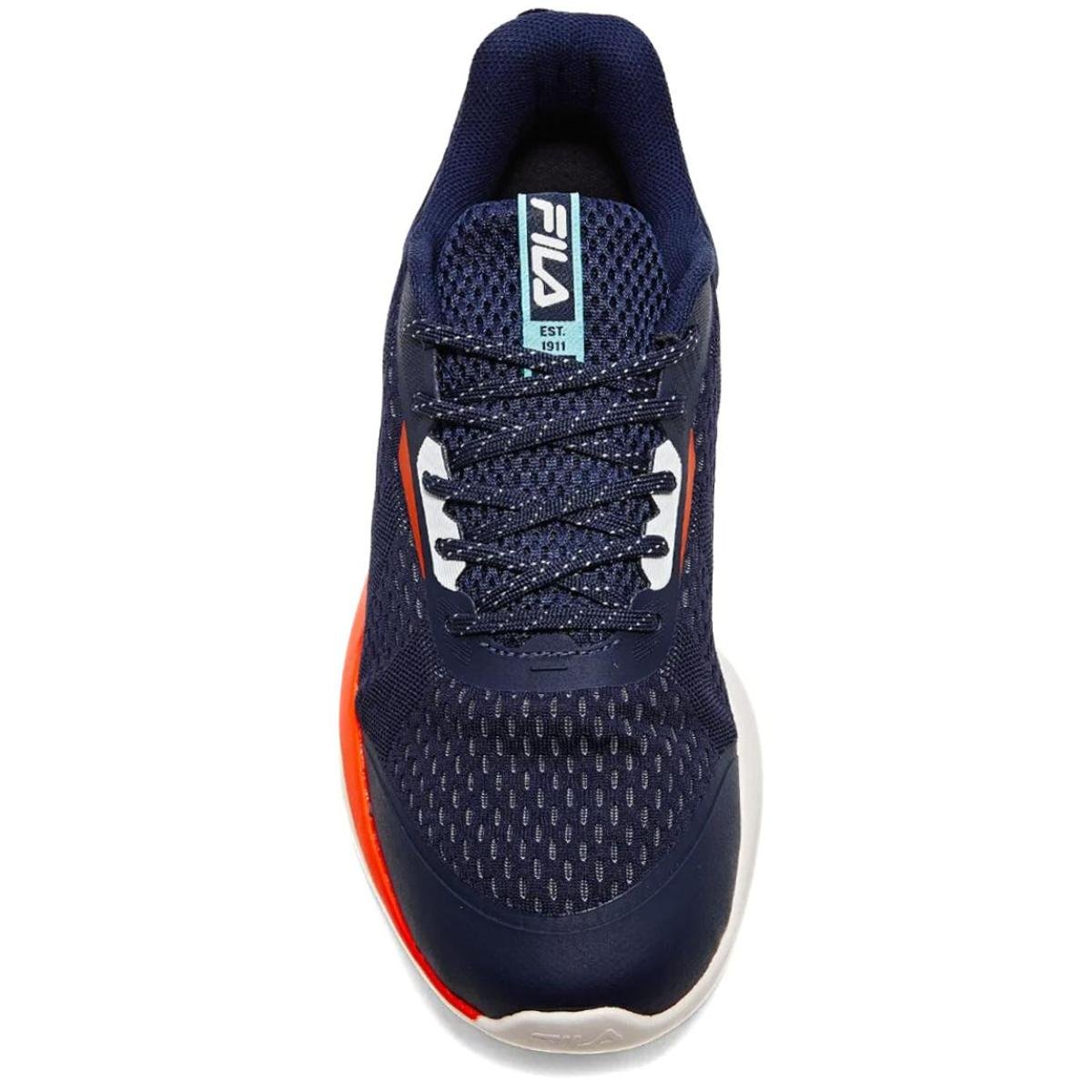Tênis Fila Diffusion Masculino - Marinho e Azul Marinho/Laranja 3