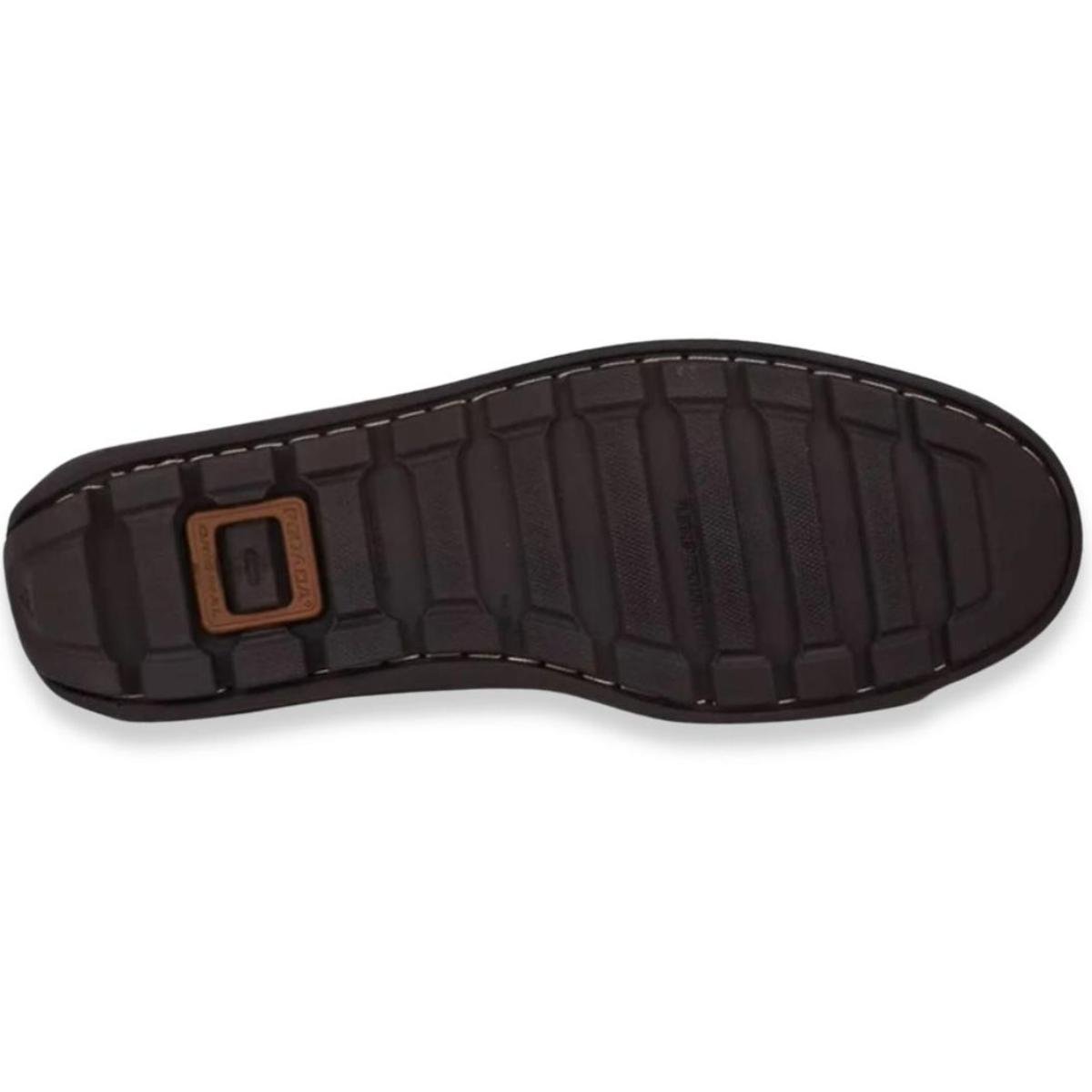 Mocassim Couro Pegada 141605 Masculino - Marrom Marrom 5
