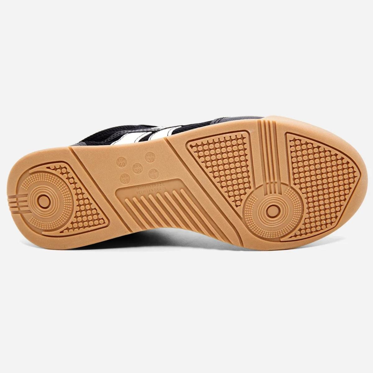 Tênis Ramarim Casual Feminino - Preto e Off White Preto/Off White 5