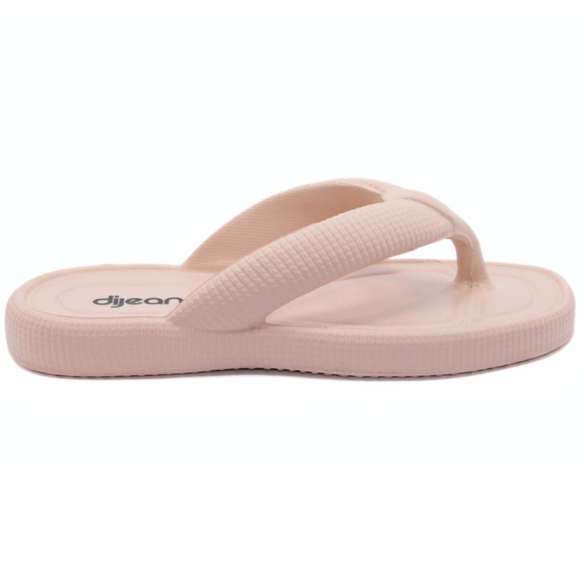 Chinelo De Dedo Dijean Conforto Feminino - Nude Nude 2