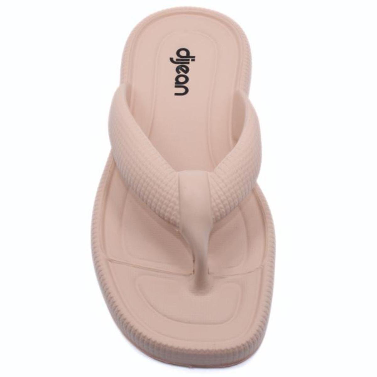 Chinelo De Dedo Dijean Conforto Feminino - Nude Nude 3