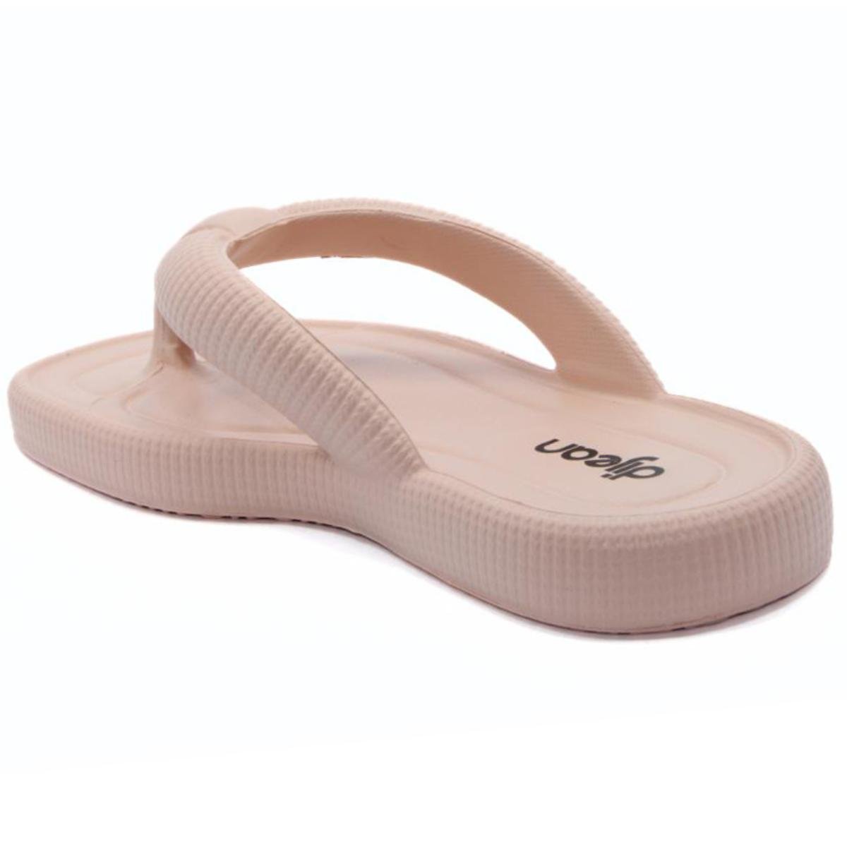 Chinelo De Dedo Dijean Conforto Feminino - Nude Nude 4