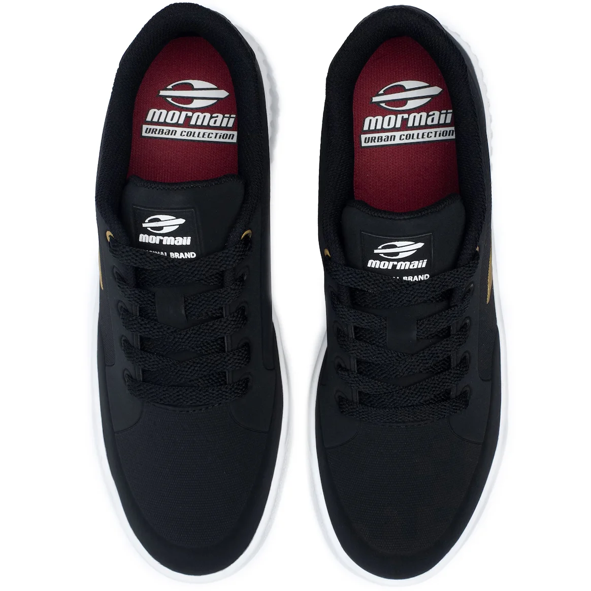 Tênis Mormaii Urban Free Plataforma Feminino - Preto e Branco Preto/Branco 3