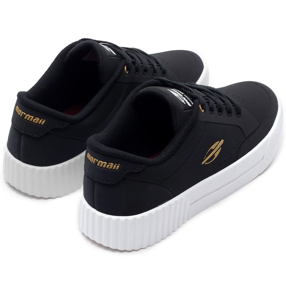 Tênis Mormaii Urban Free Plataforma Feminino - Preto e Branco Preto/Branco 4
