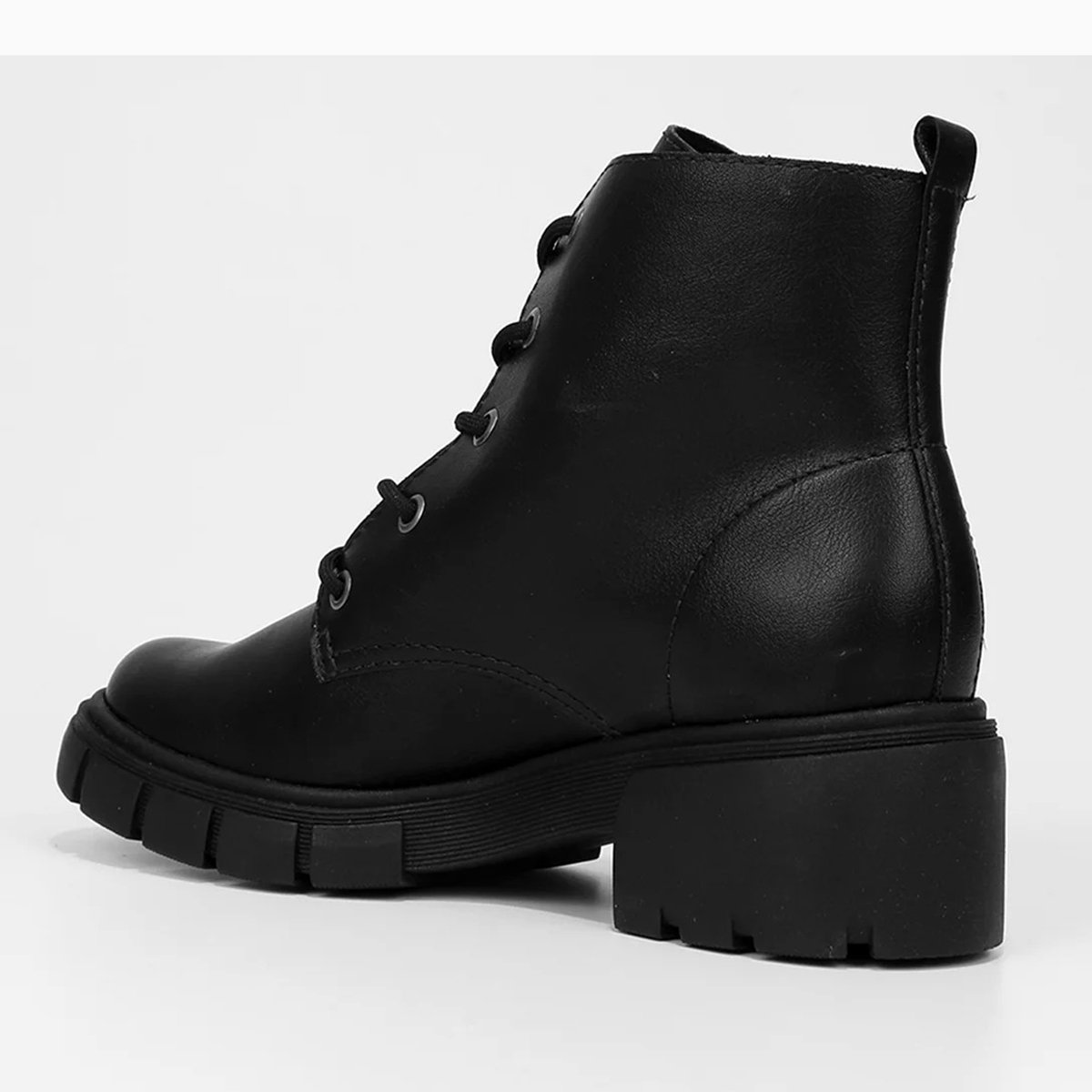 Bota Coturno Ramarim Tratorada Feminina - Preto Preto 4