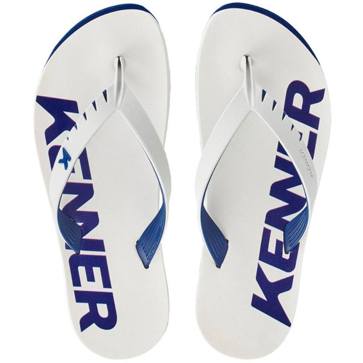 Chinelo Kenner Red Masculino - Branco e Marinho Branco/Marinho 2