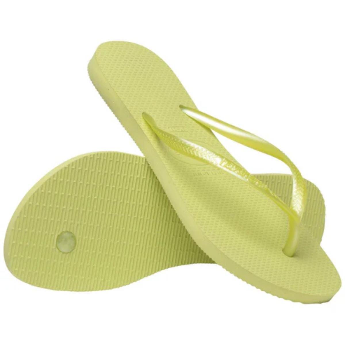 Chinelo Havaianas Slim Tradicional Feminino - Verde Verde 4