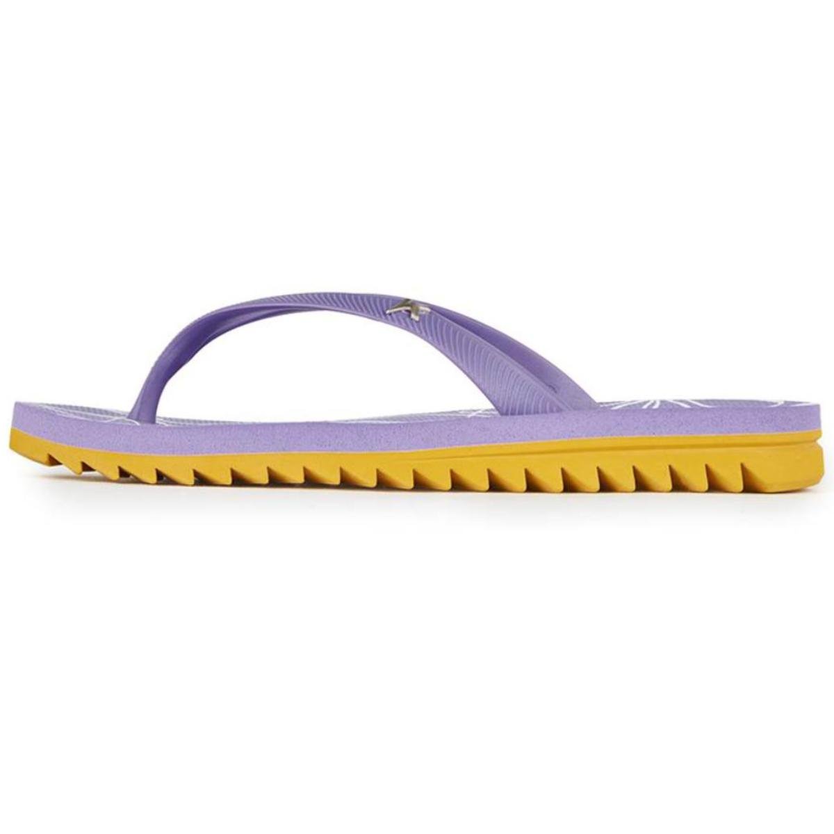 Chinelo Kenner Ibiza Outiline Feminino - Roxo e Amarelo Roxo/Amarelo 3