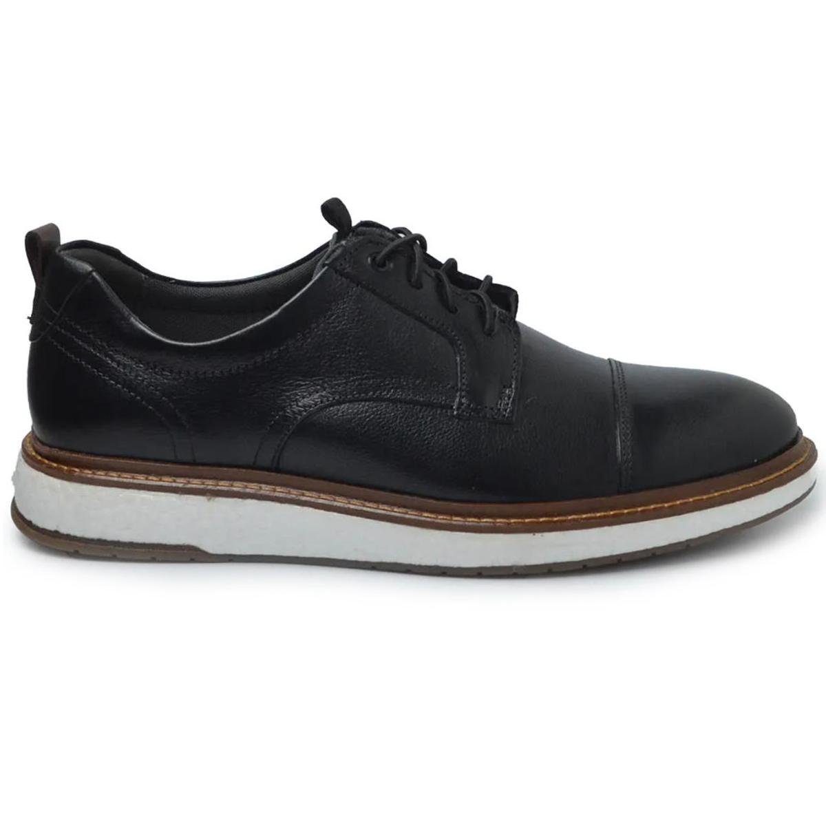 Sapato Democrata Clark Pulse Masculino - Preto Preto 2