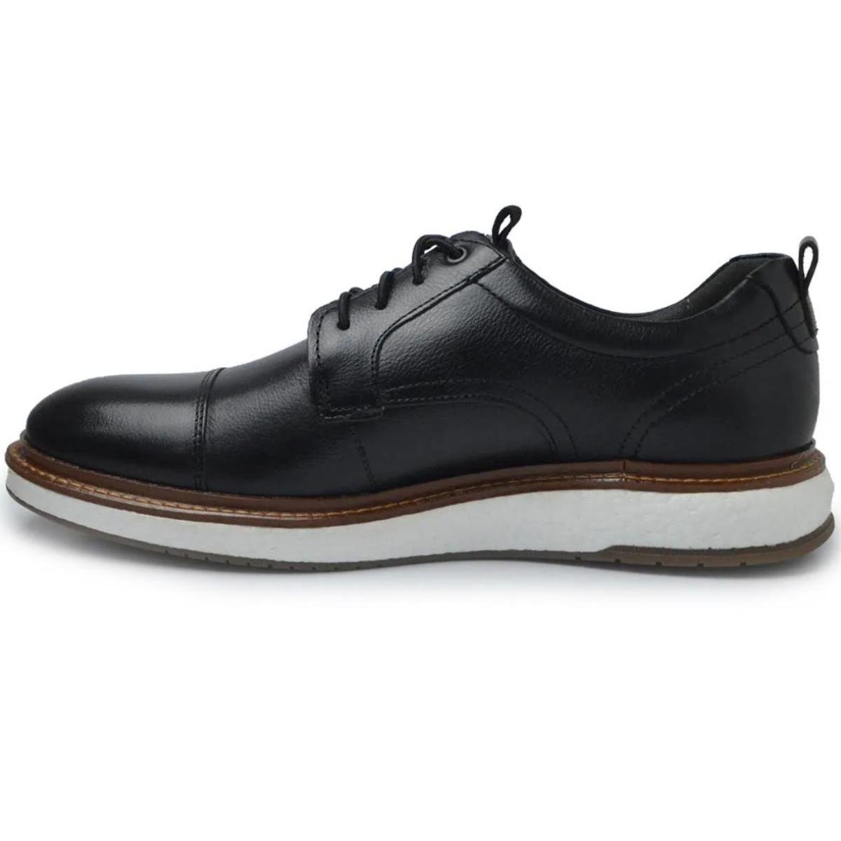 Sapato Democrata Clark Pulse Masculino - Preto Preto 4