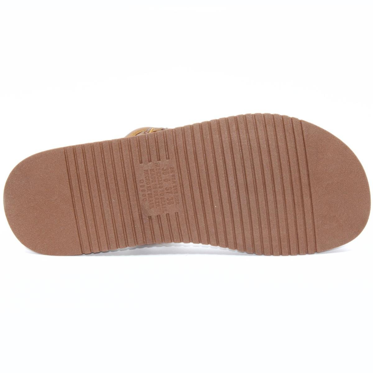 Sandália Mississipi Flatform Strass Feminino - Cobre Cobre 5