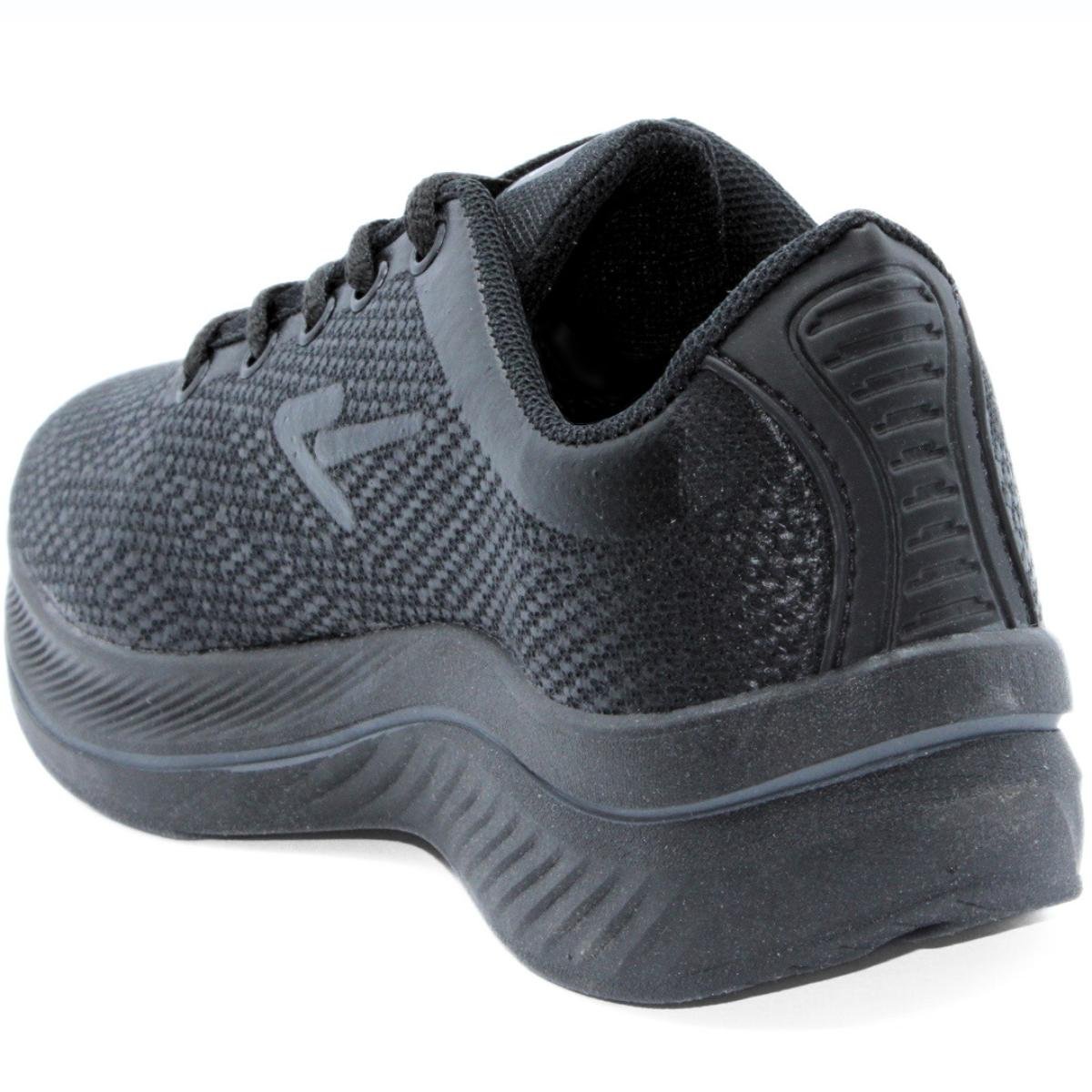 Tênis Box 200 Esportivo BX2510 Unissex - Preto Preto 4