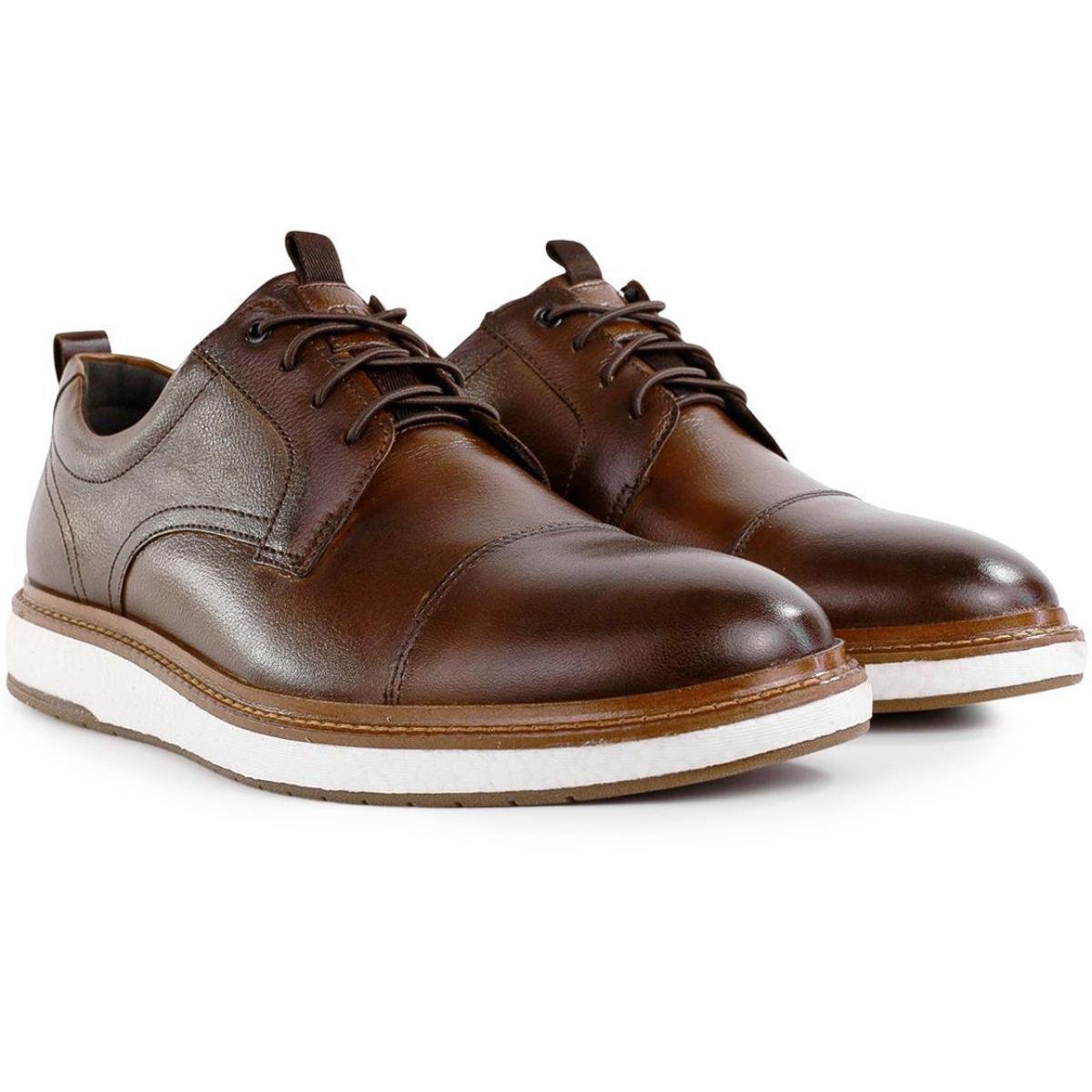 Sapato Democrata Clark Pulse Masculino - Marrom Marrom 1