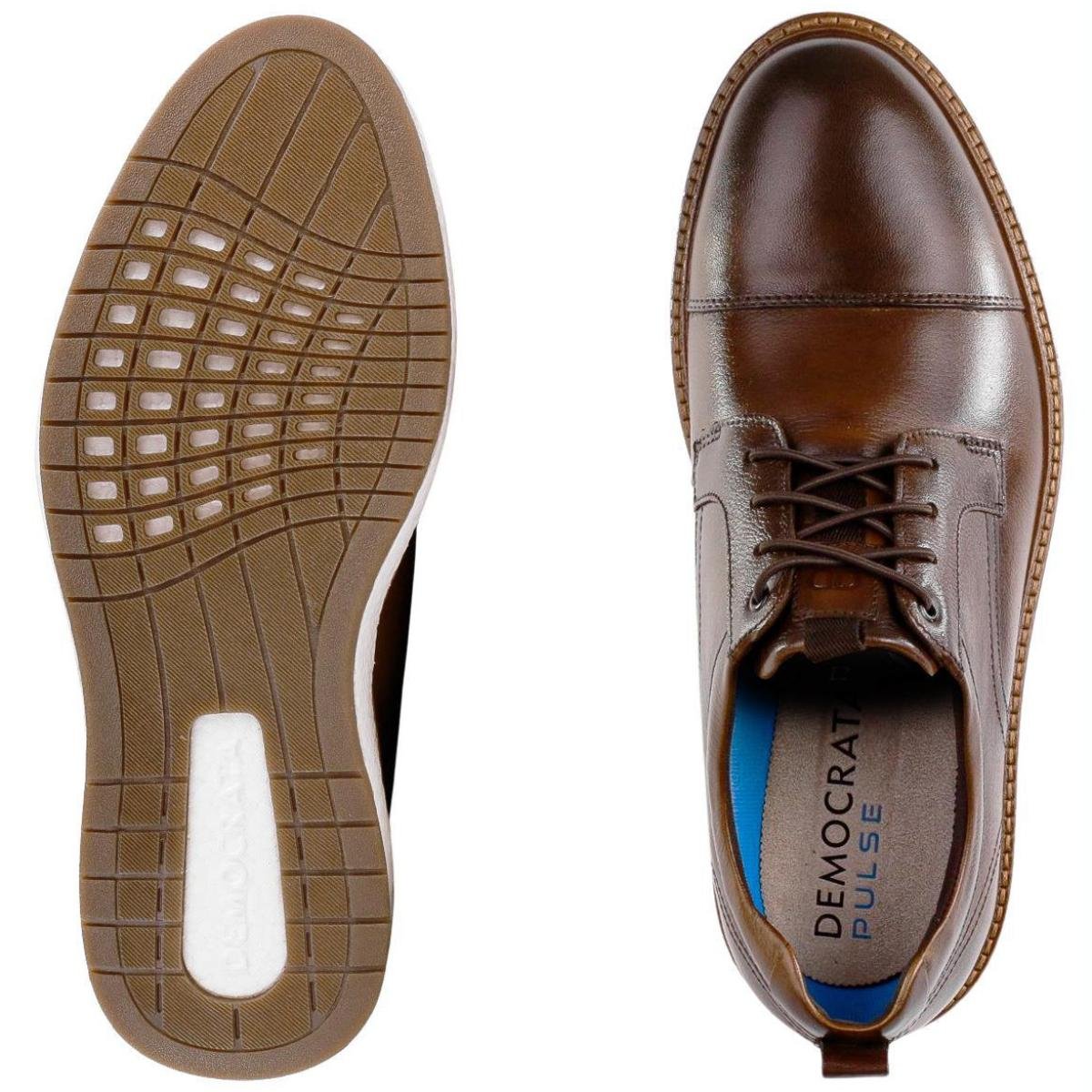 Sapato Democrata Clark Pulse Masculino - Marrom Marrom 5