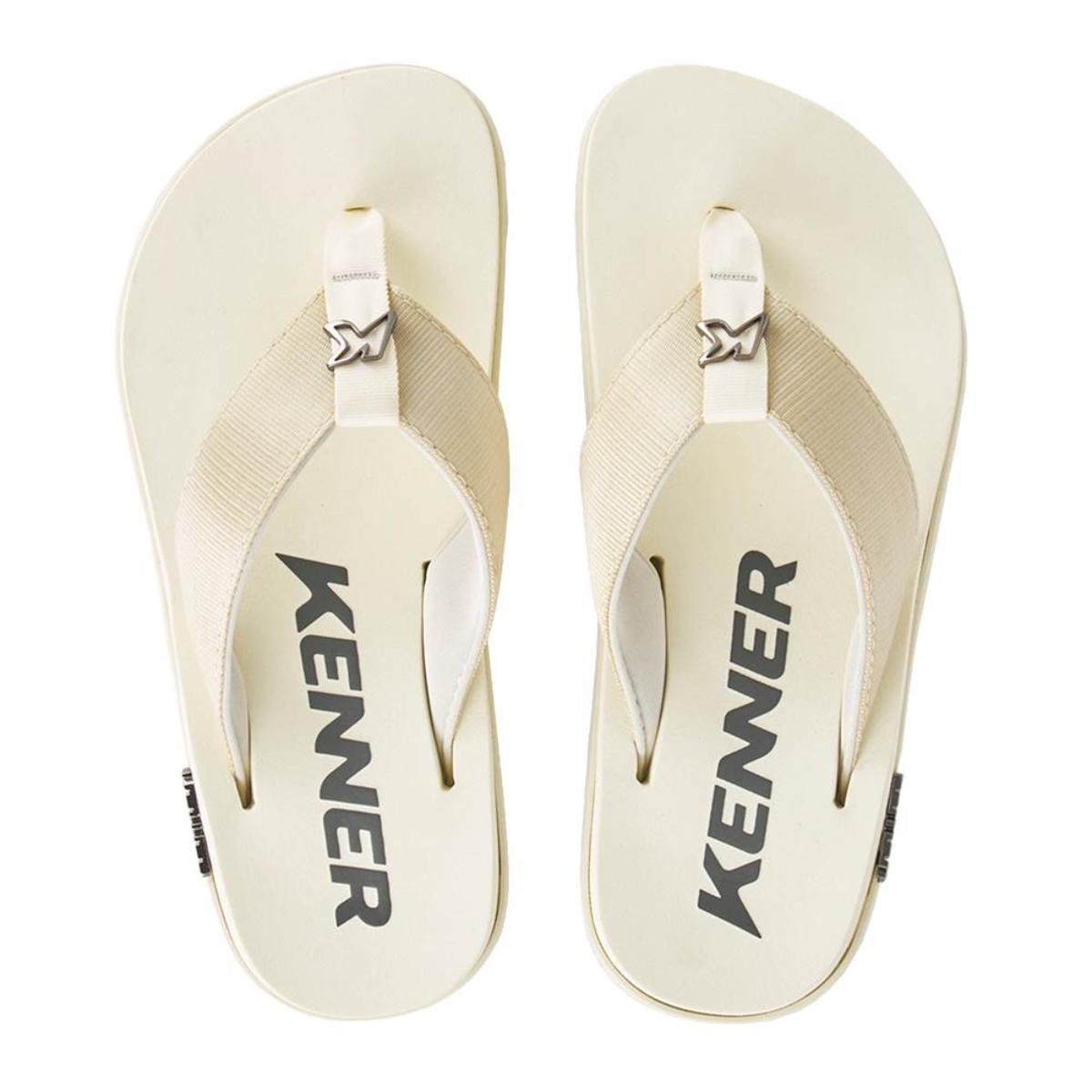 Sandália Kenner Kivah Masculina - Off White Off White 2