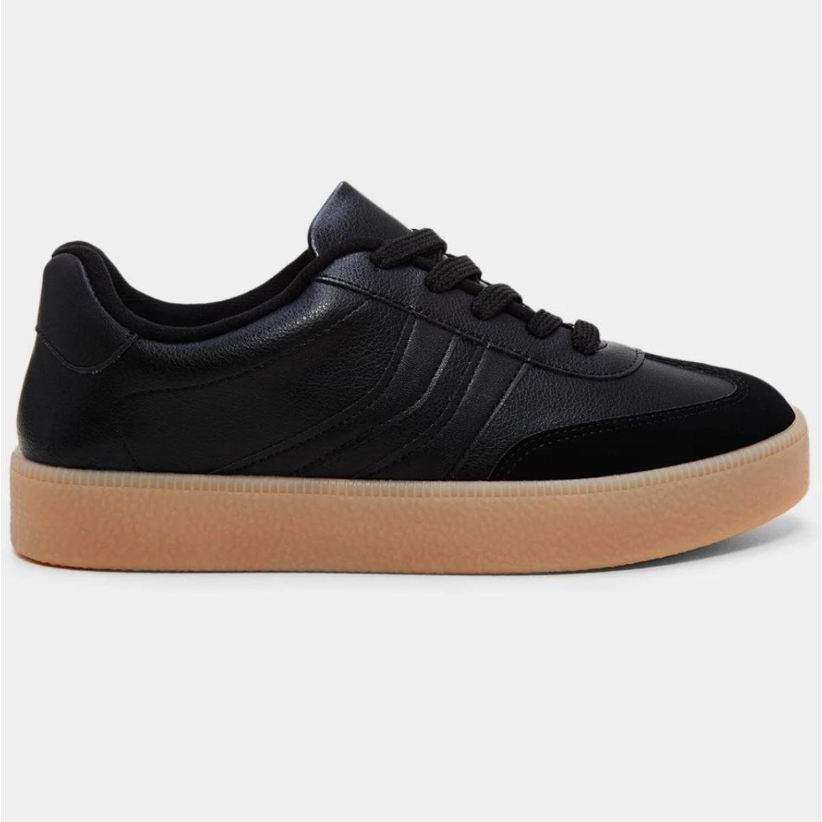 Tênis Vizzano Casual Básico Feminino - Preto Preto 2