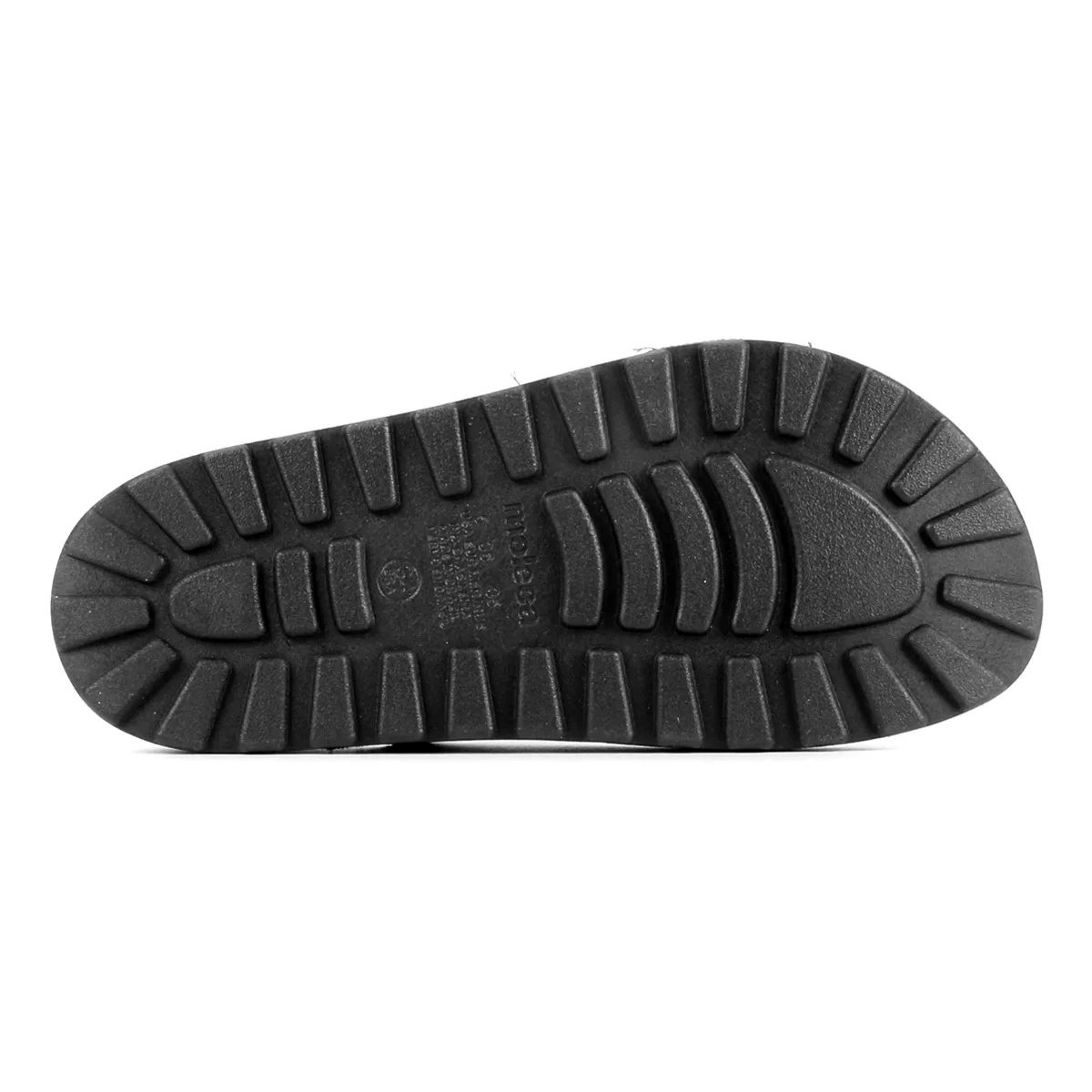 Rasteira Moleca Fivela Feminino - Preto Preto 5