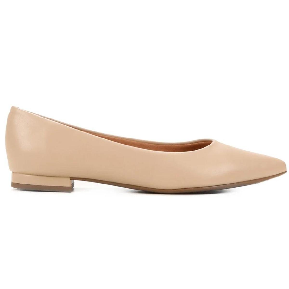Sapatilha Vizzano Bico Fino Feminina - Bege Bege 2