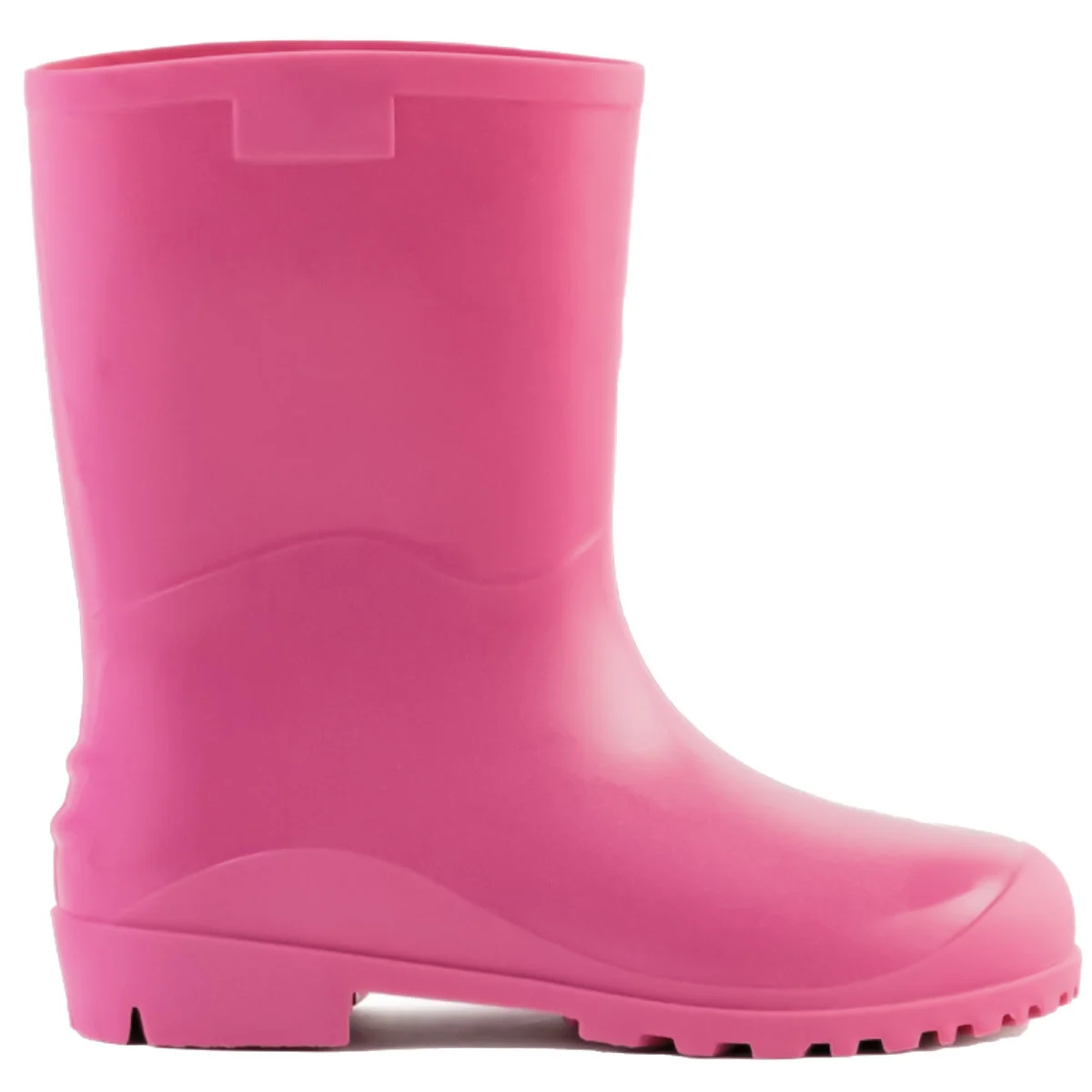 Bota Infantil PVC Casual Cano Médio Innpro Kids - Rosa Rosa 2
