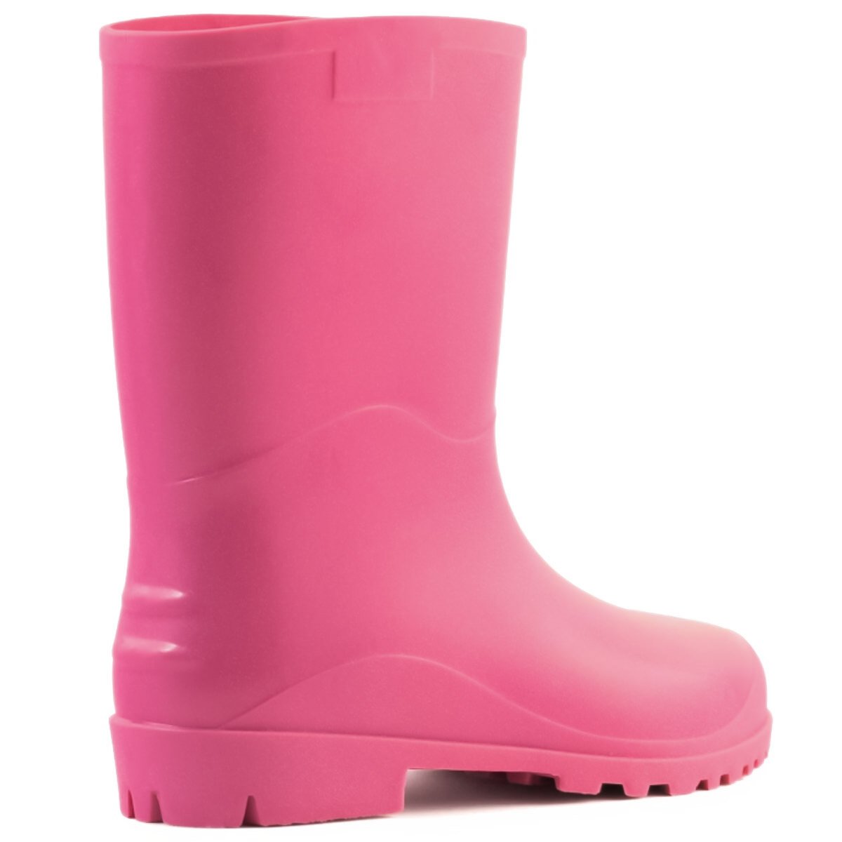 Bota Infantil PVC Casual Cano Médio Innpro Kids - Rosa Rosa 3