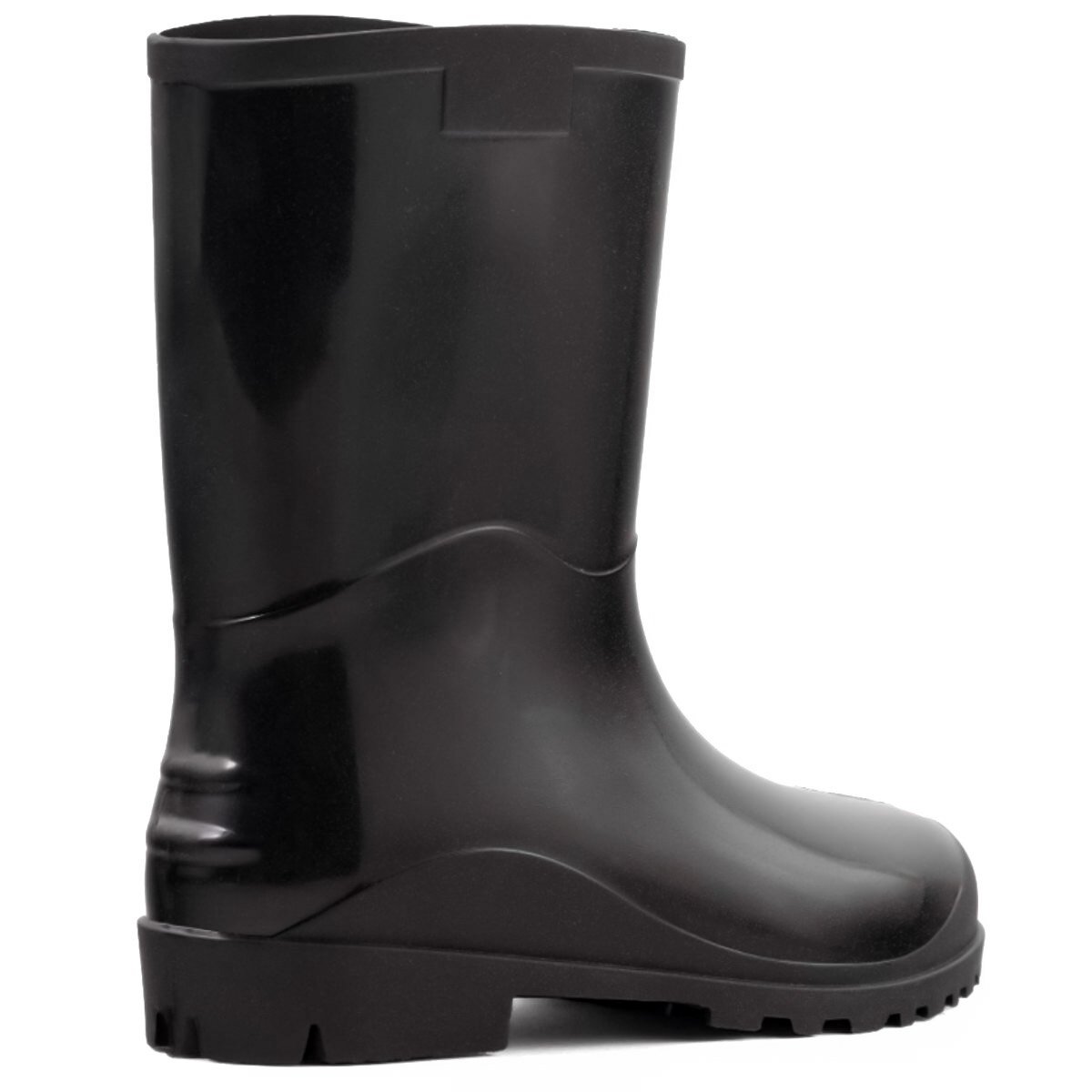 Bota Infantil PVC Casual Cano Médio Innpro Kids - Preto Preto 3