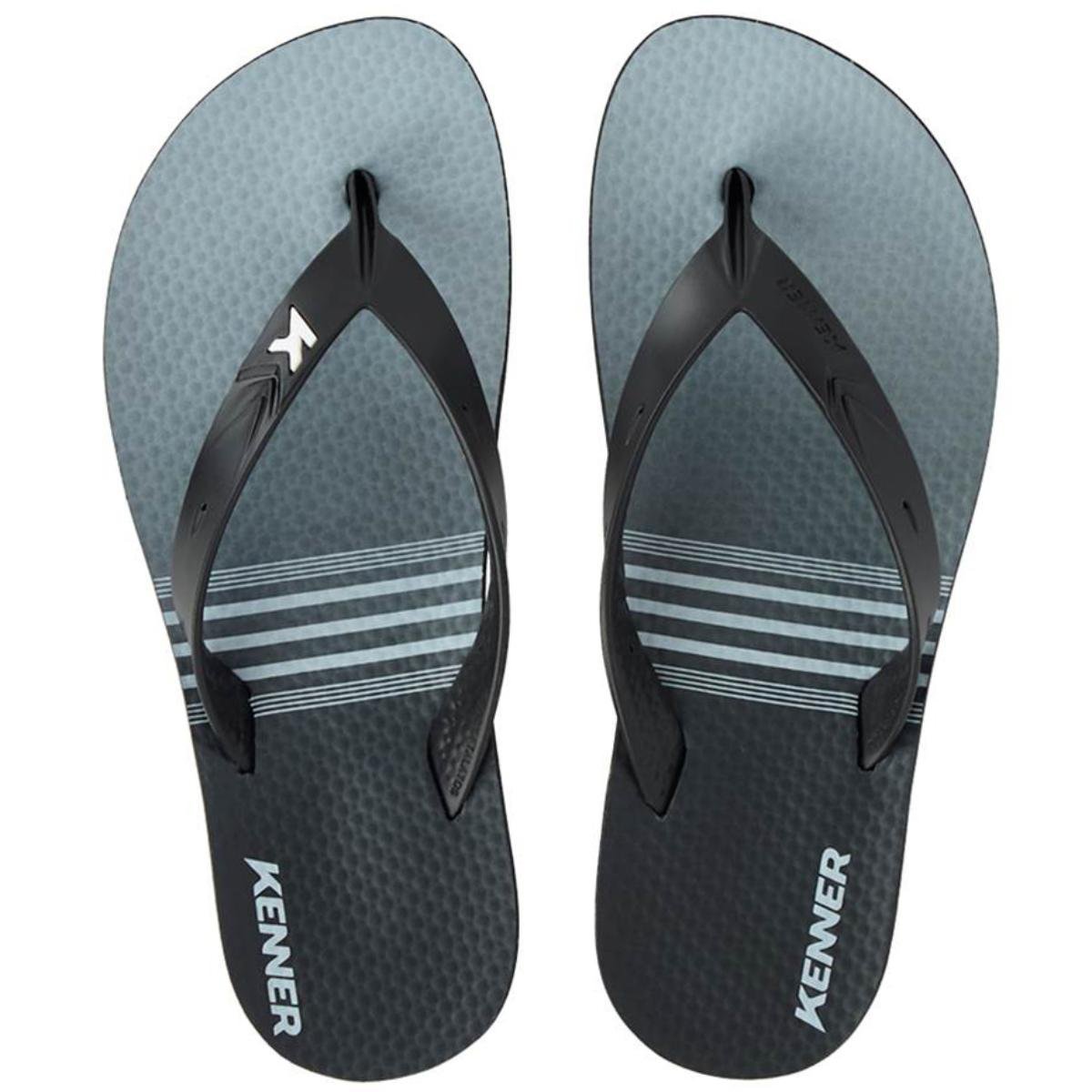 Chinelo Kenner New Summer Degradê Masculino - Preto e Cinza Preto/Cinza 2