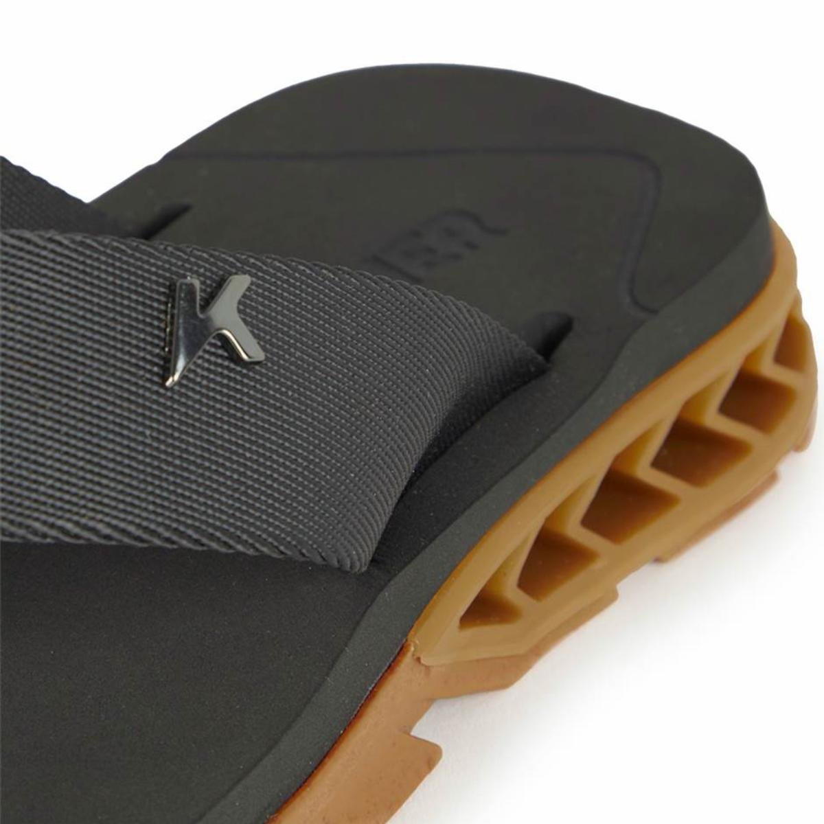 Chinelo Kenner Rakka U1 Masculino - Preto e Marrom Preto/Marrom 4