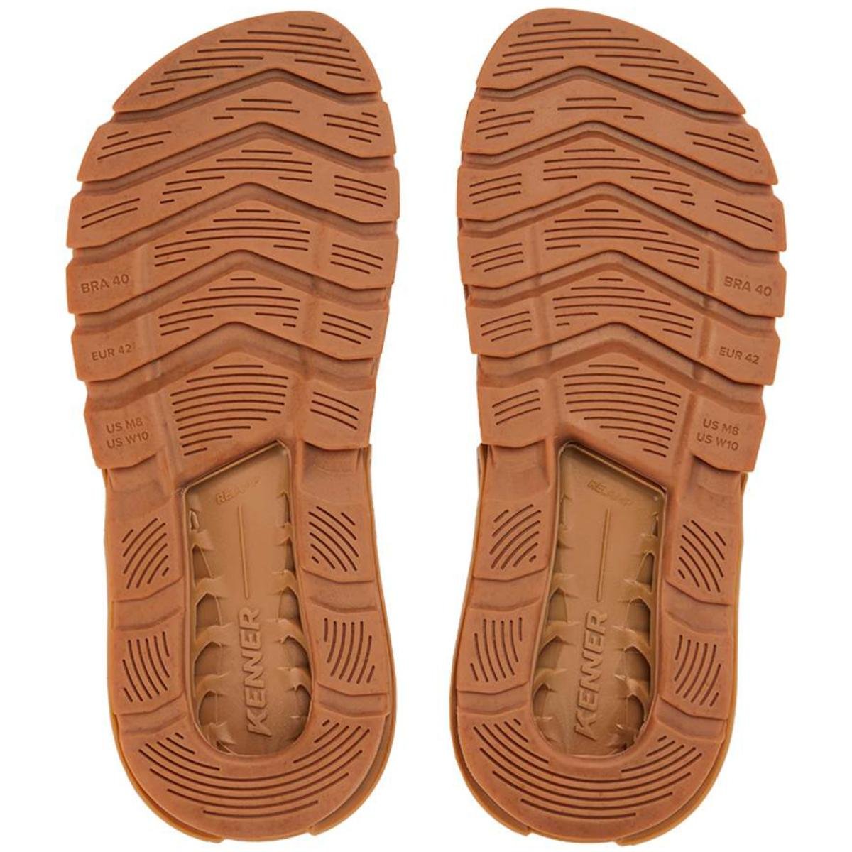 Chinelo Kenner Rakka U1 Masculino - Preto e Marrom Preto/Marrom 5